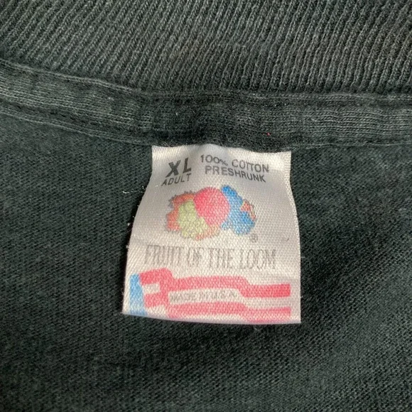 Vintage Narcotics Anonymous Shirt Mens XL Black 1994 Tour WCNA Single Stitch 90s - Picture 8 of 14